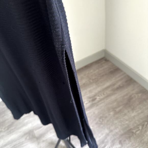 White House Black Market Black Maxi Skirt Women’s M Stretch Viscose Spandex - Picture 7 of 8